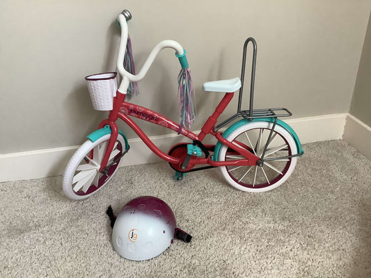 Journey Girl Doll Bike Fits 18" Dolls
