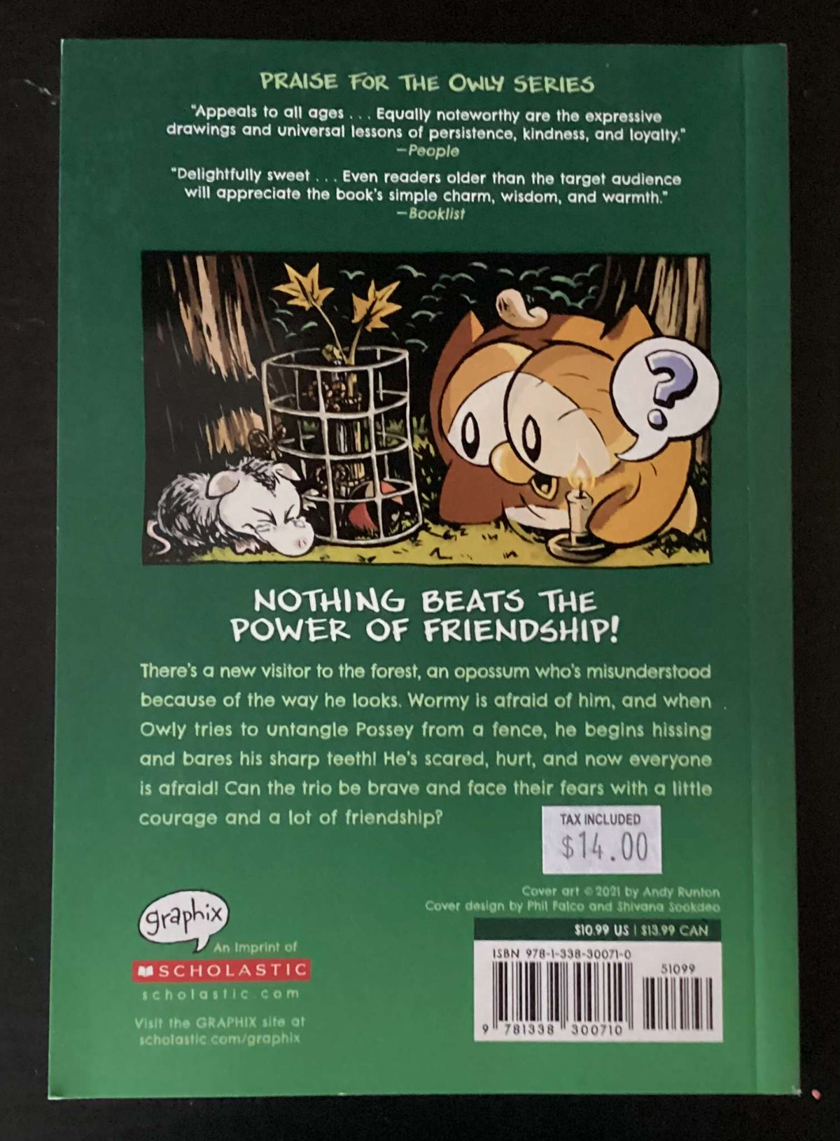 Owly A Time to Be Brave by Andy Runton #2