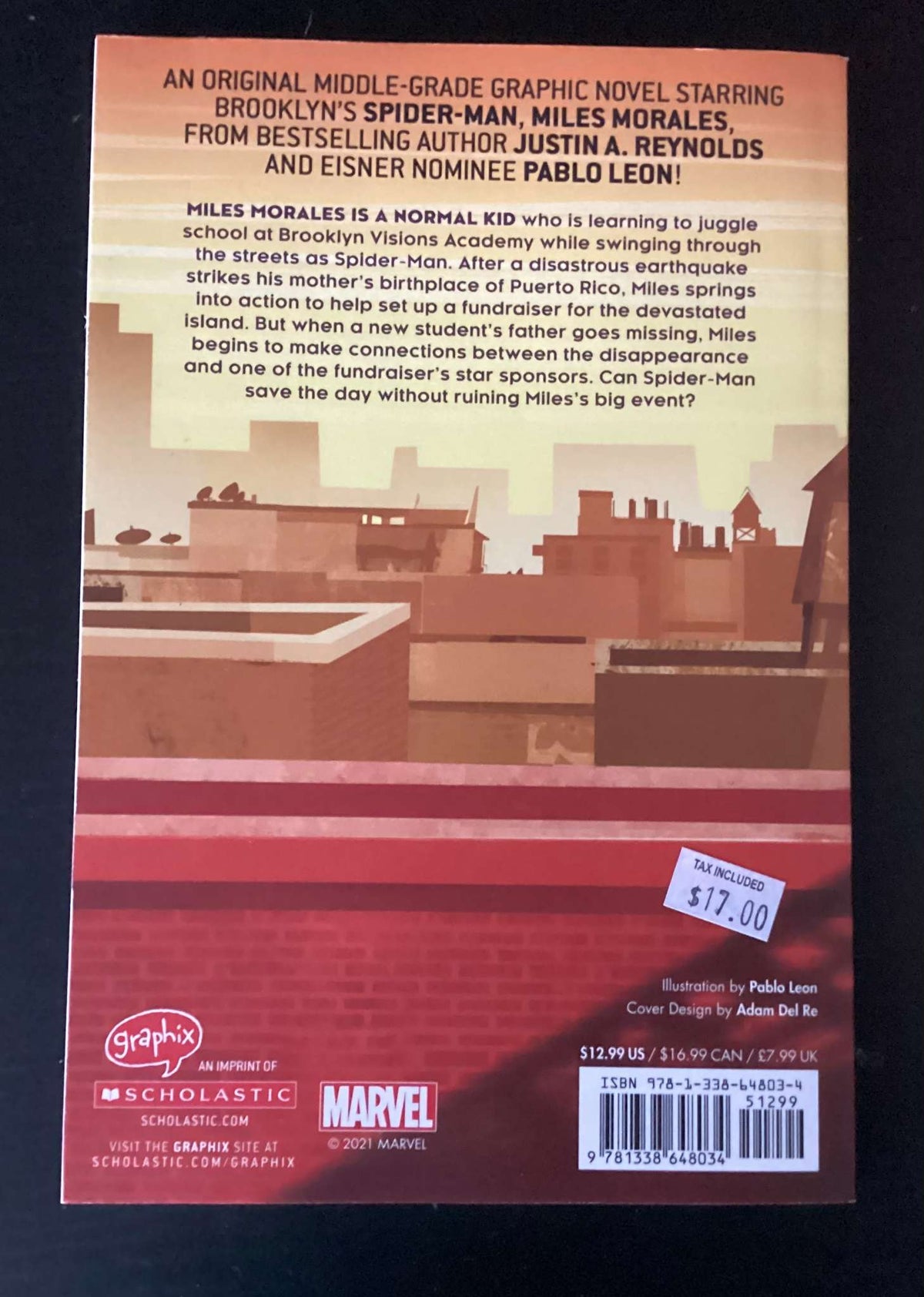 Marvel Miles Morales Shock Waves by Justin A. Reynolds #1