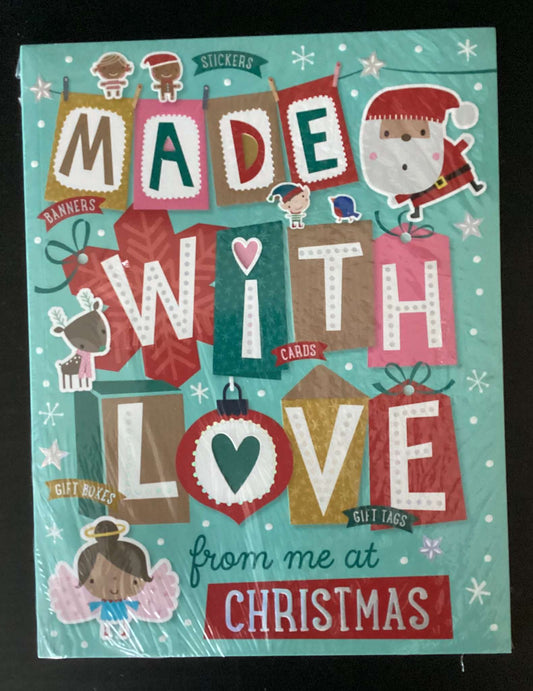 Stickers: Made With Love from me at Christmas