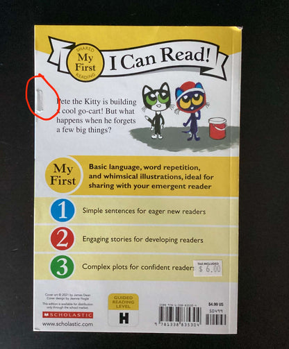 Easy Readers: I Spy Fly Guy by Tedd Arnold & Pete the Kitty Ready, Set, Go-Cart! by Kimberly & James Dean (Bundle of 2)