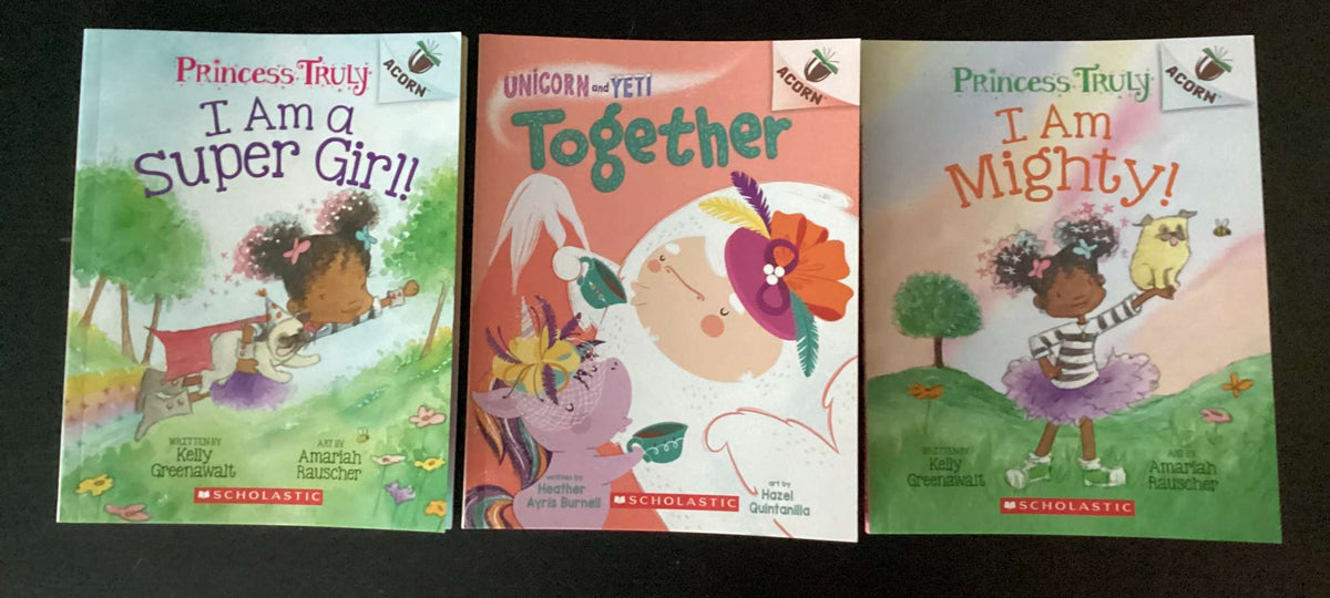 Bundle of 3: I am a Super Girl!, I am Mighty!, Unicorn and Yeti: Together