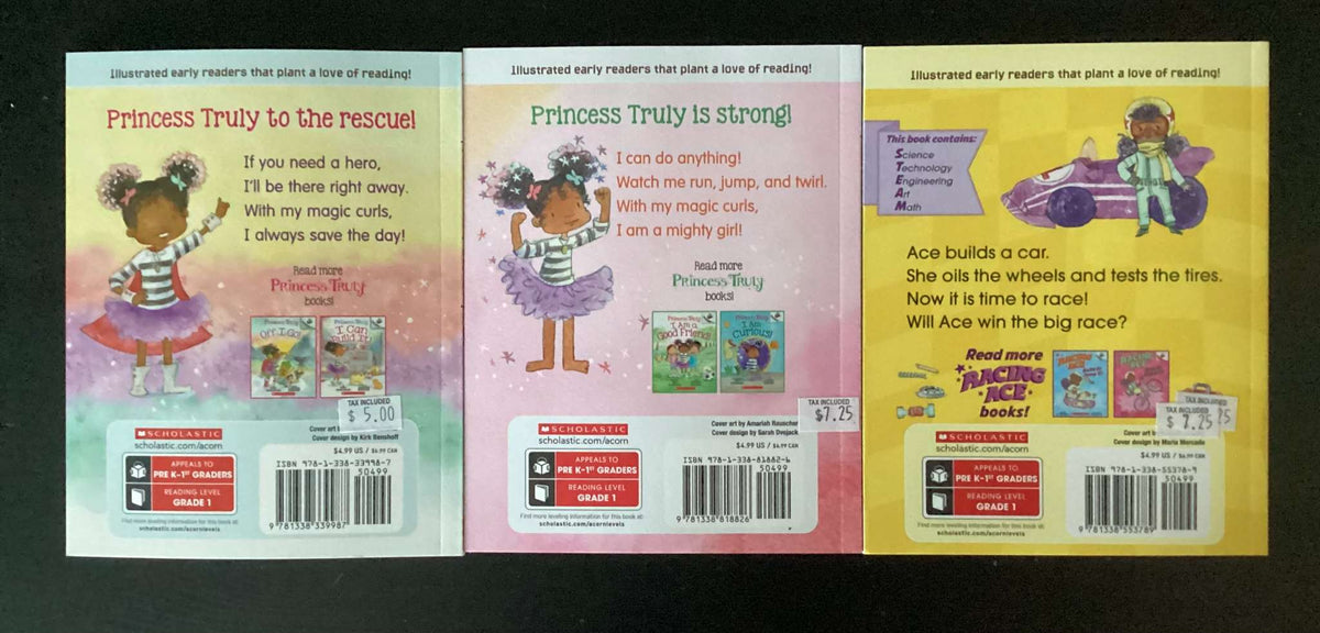Bundle of 3: I am a Super Girl!, I am Mighty!, Racing Ace Drive It! Fix It!