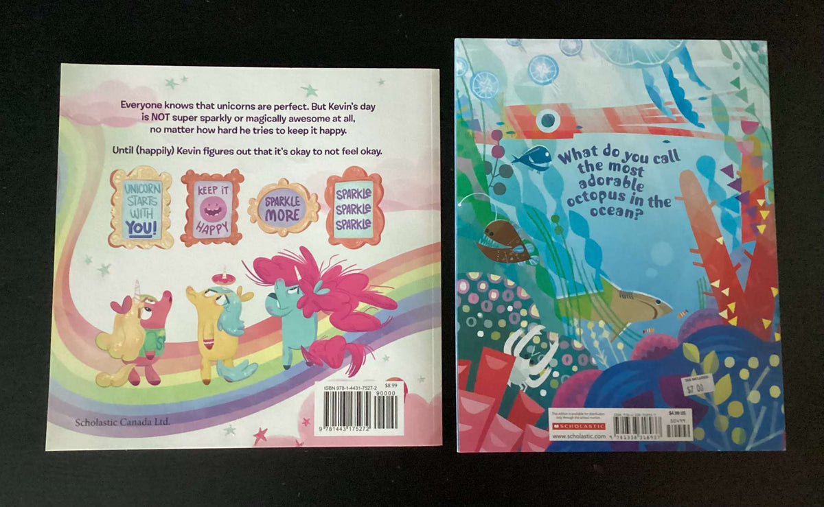 Bundle of 2 Books: 'Hello My name is...' by Marisa Polansky, 'It's Not All Rainbows' by Jessika von Innerebner