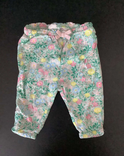 Girls Pants/Leggings (Bundle of 7) 0-3 months , Kids 3 Month (0-3M)