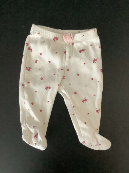 Girls Pants/Leggings (Bundle of 7) 0-3 months , Kids 3 Month (0-3M)