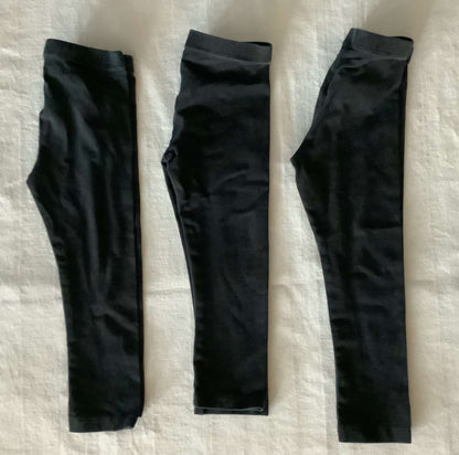 Old Navy Black Leggings (3 Years) Bundle of 3, Kids 3T