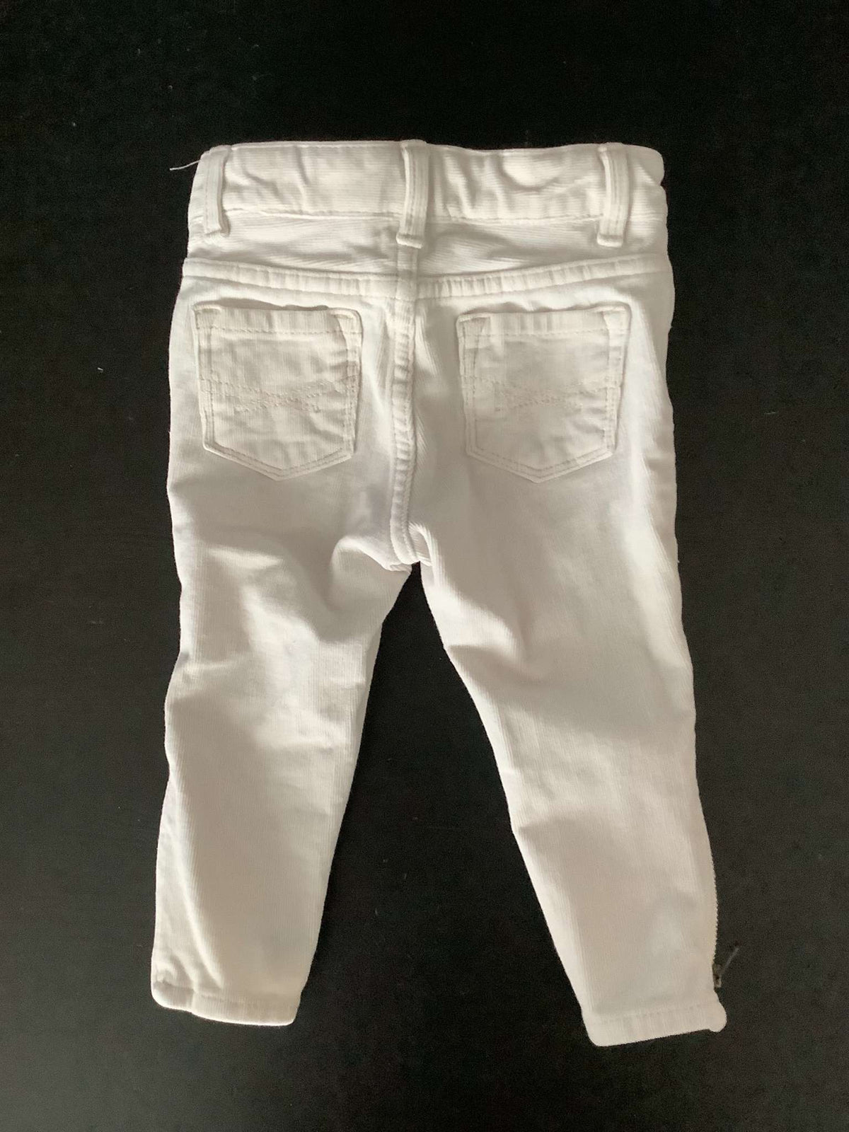 Baby Gap Girls White Corduroy Pants (12-18 months), Kids 18 Month (12-18M)