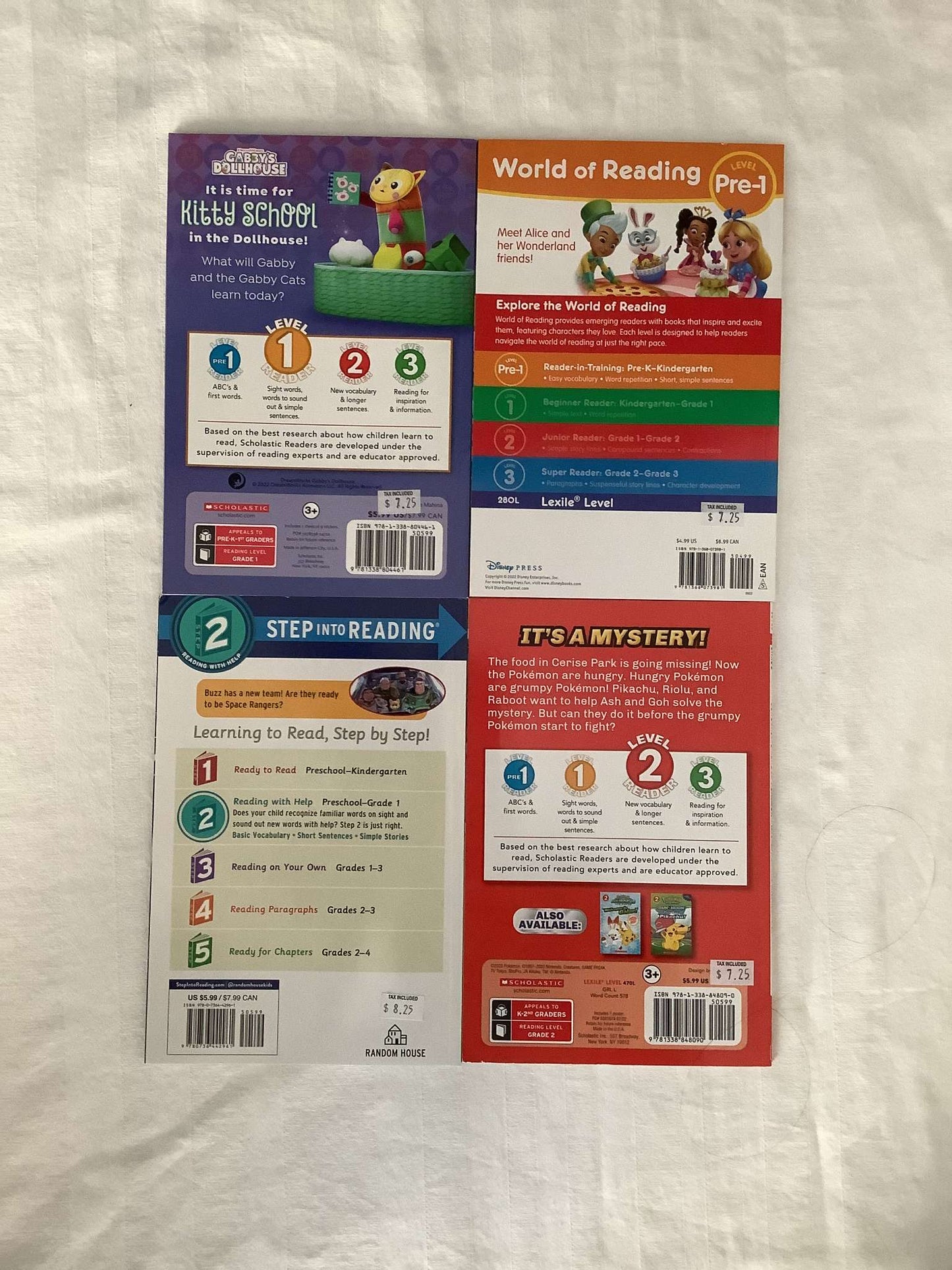 Easy Readers - Four books