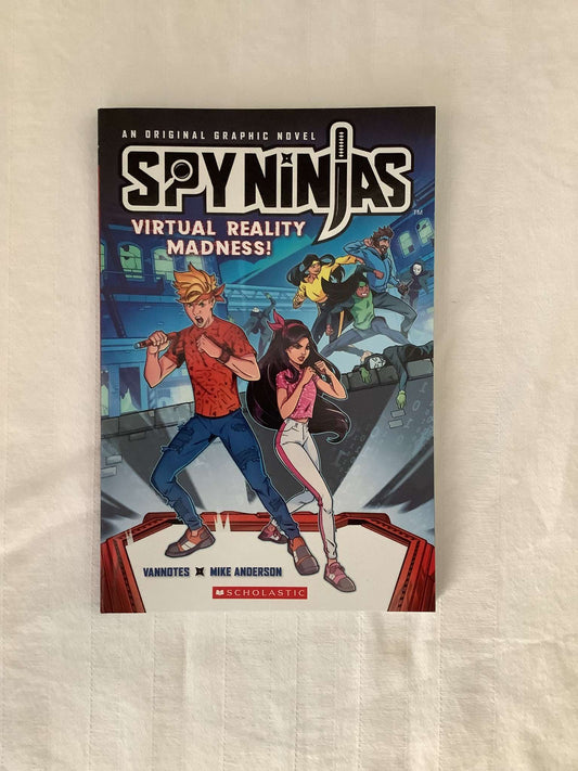(New) Spy Ninjas: Virtual Reality Madness by Vannotes & Illustrated by Mike Anderson
