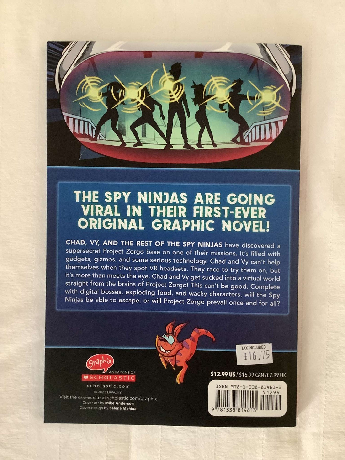 Spy Ninjas: Virtual Reality Madness by Vannotes & Illustrated by Mike Anderson