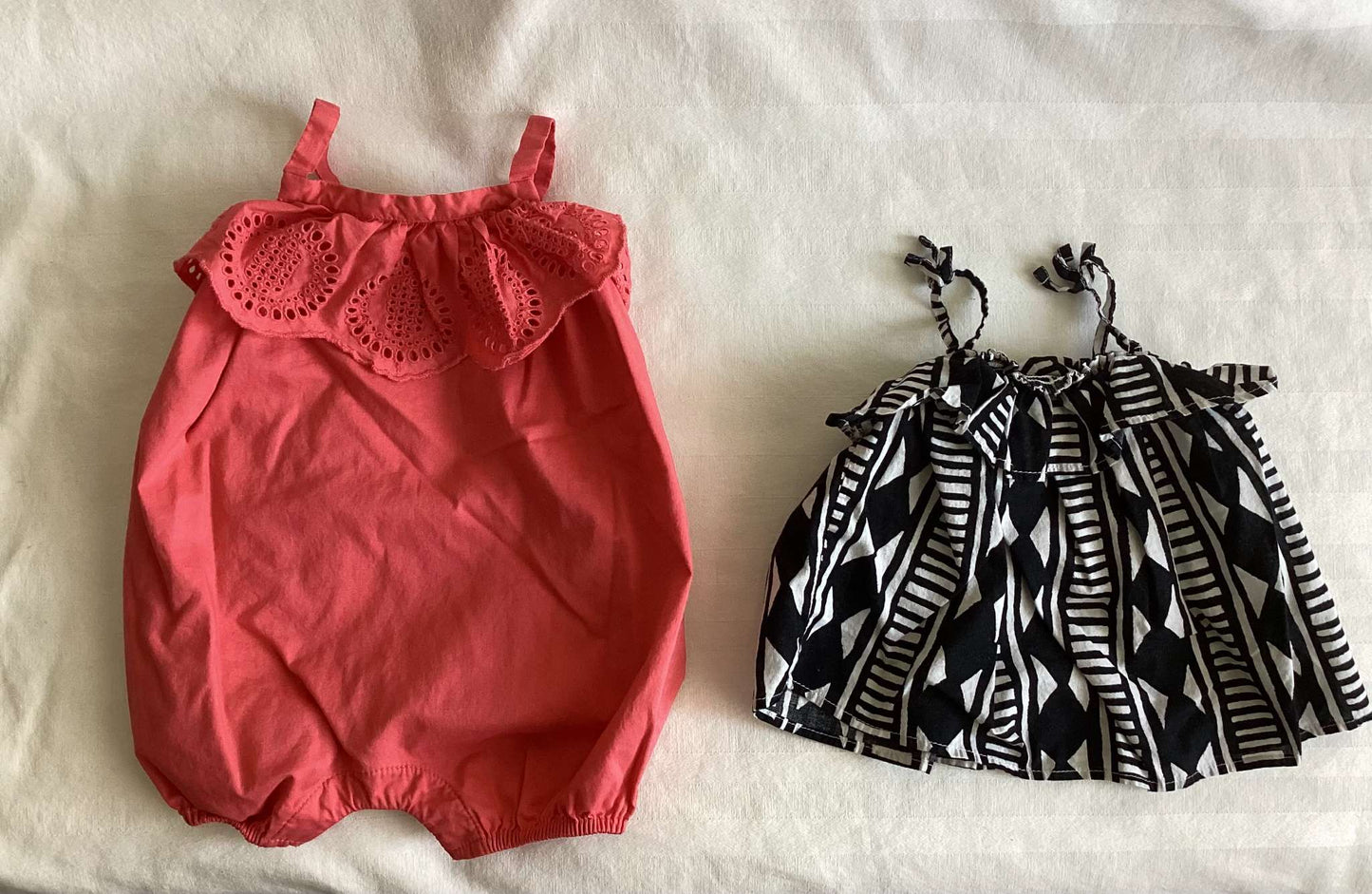 Girls Romper & Summer Top 3-6 months, Kids 6 Month (3-6M)