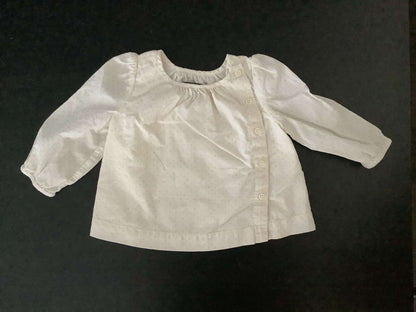 Girls Baby Gap & Old Navy Tops (Two tops)  3-6 months