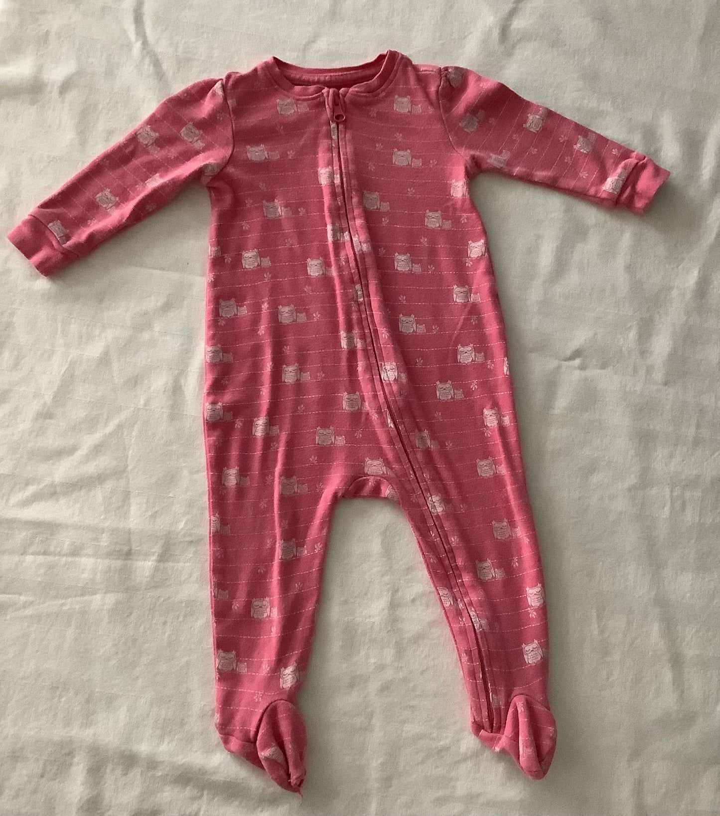 Baby Gap Sleeper Onesies (Bundle of 3 Sleepers) Girls 9-12 months, Kids 12 Month (9-12M)