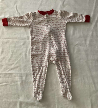 Baby Gap Sleeper Onesies (Bundle of 3 Sleepers) Girls 9-12 months, Kids 12 Month (9-12M)