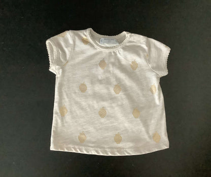 Girls Tops & Legging Bundle (3 tops and 1 pair of leggings) 6-12 months