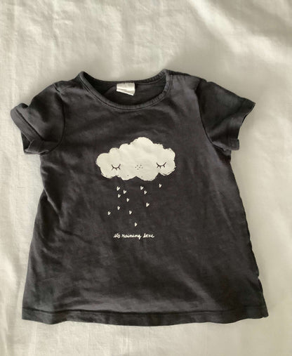 Girls Tops & Legging Bundle (3 tops and 1 pair of leggings) 6-12 months