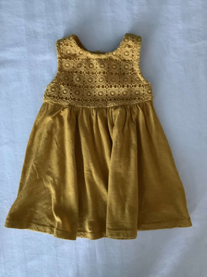 Girls Sleeveless Dresses (Bundle of 3) 12-18 months, Kids 18 Month (12-18M)