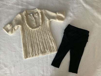Girls Shirt Dresses & Bottom (Bundle of 3 items) 12-18 months, Kids 18 Month (12-18M)