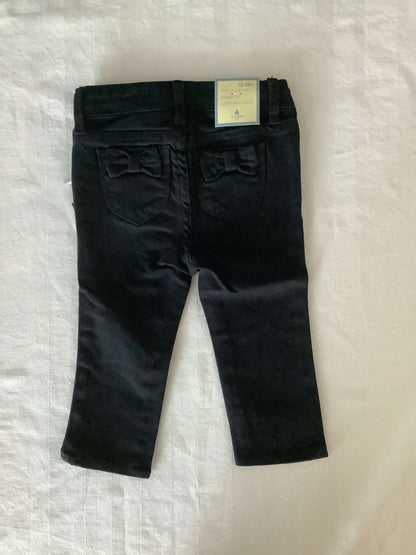 Baby Gap Girls Black Skinny Fit Jeans 12-18 months, Kids 18 Month (12-18M)