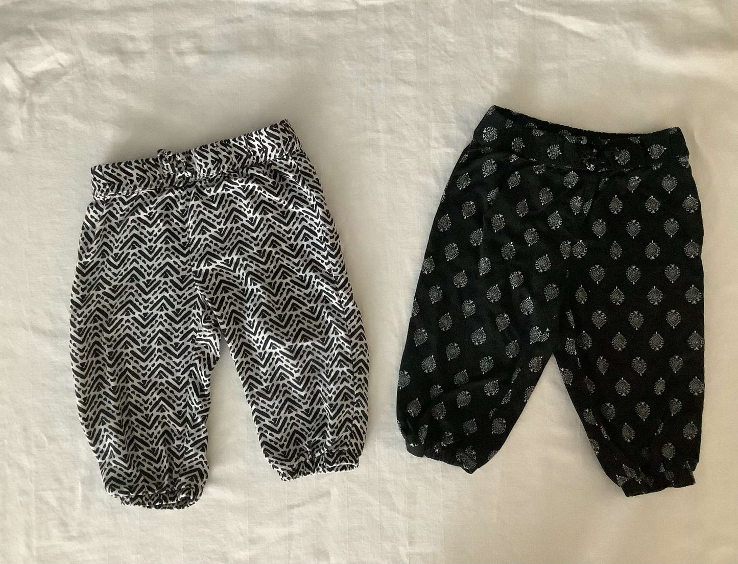 Old Navy Girls Relaxed Lounge Pants (Set of 2) 12-18 months, Kids 18 Month (12-18M)