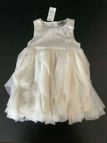 Baby Gap Sleeveless White Tulle Dress (12-18 months)