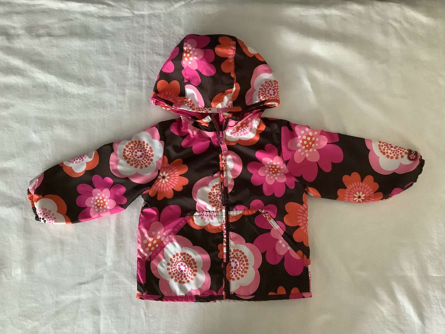 Carter's Girls Light Windbreaker Fleece Lined Jacket 12 months, Kids 12 Month (9-12M)