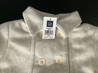 Baby Gap Girls Fleece Peacoat 6-12 months, Kids 6 Month (3-6M)