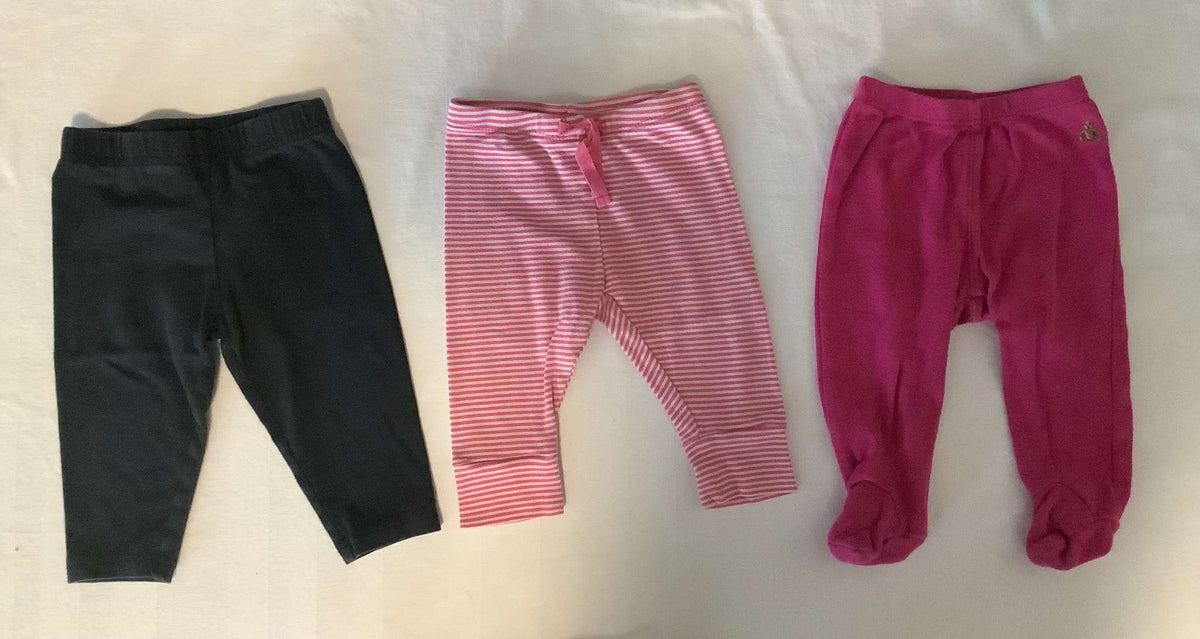 Girls Onesies & Legging Set (Bundle of 10) 3-6 months, Kids 6 Month (3-6M)