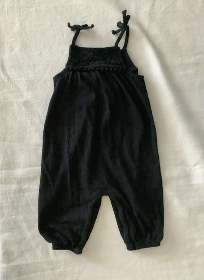 Old Navy Girls Black Jumpsuit (3-6 months), Kids 6 Month (3-6M)