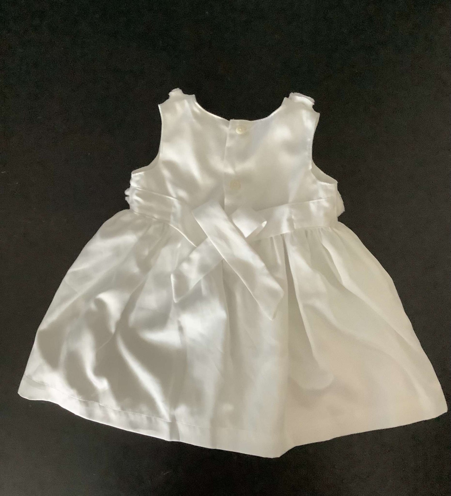 Carter's White Sleeveless Party Dress 6 months, Kids 6 Month (3-6M)