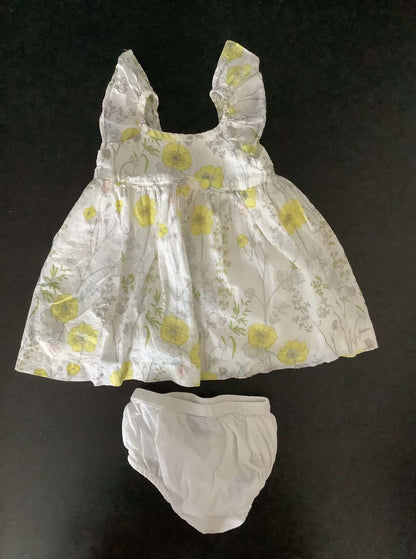 Baby Gap Floral Sleeveless Dress 3-6 months, Kids 6 Month (3-6M)