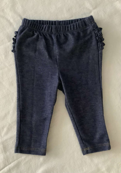 Old Navy Girls Denim Legging 6-12 months, Kids 12 Month (9-12M)