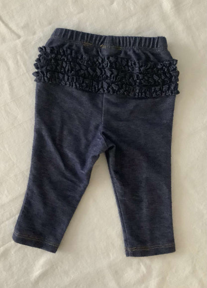Old Navy Girls Denim Legging 6-12 months, Kids 12 Month (9-12M)