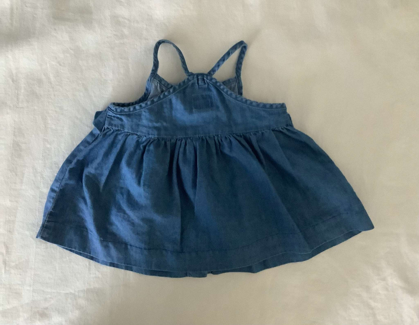 Girl Summer Tops and Bottoms (Bundle of 5)  3-6 months, Kids 6 Month (3-6M)