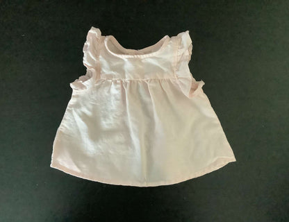Girl Summer Tops and Bottoms (Bundle of 5)  3-6 months, Kids 6 Month (3-6M)