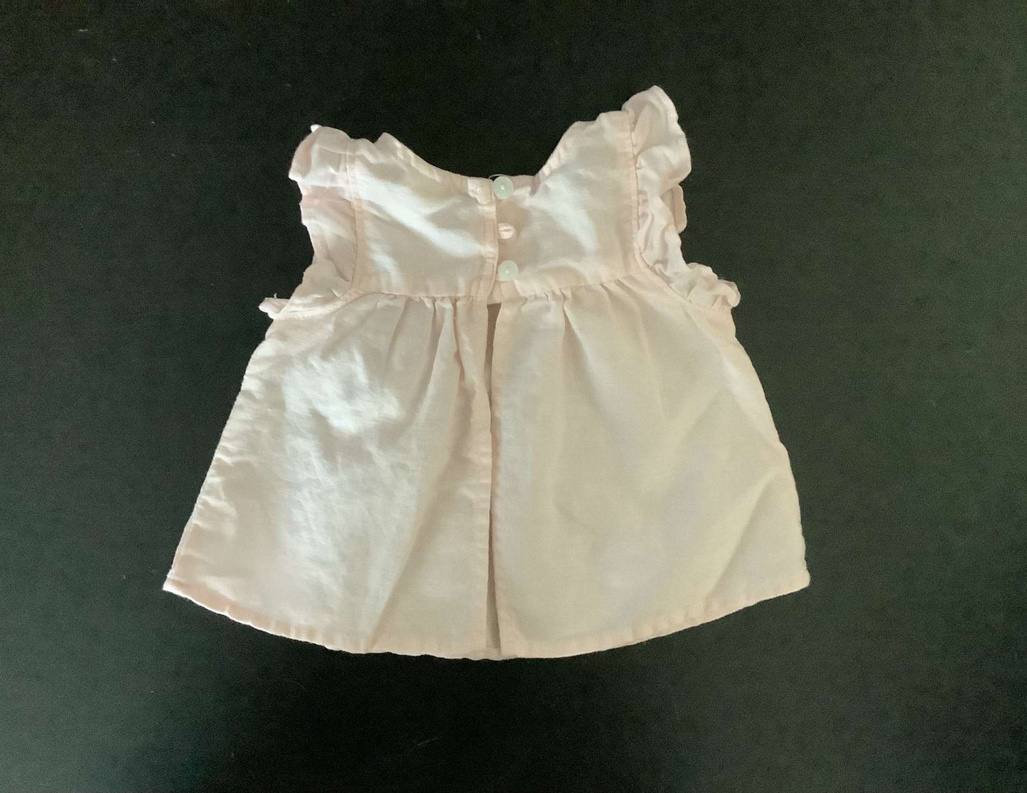 Girl Summer Tops and Bottoms (Bundle of 5)  3-6 months, Kids 6 Month (3-6M)