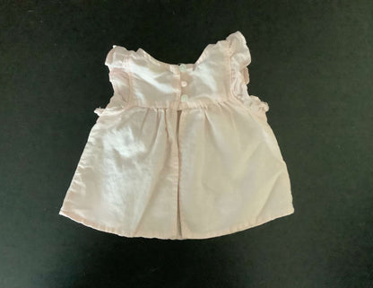 Girl Summer Tops and Bottoms (Bundle of 5)  3-6 months, Kids 6 Month (3-6M)