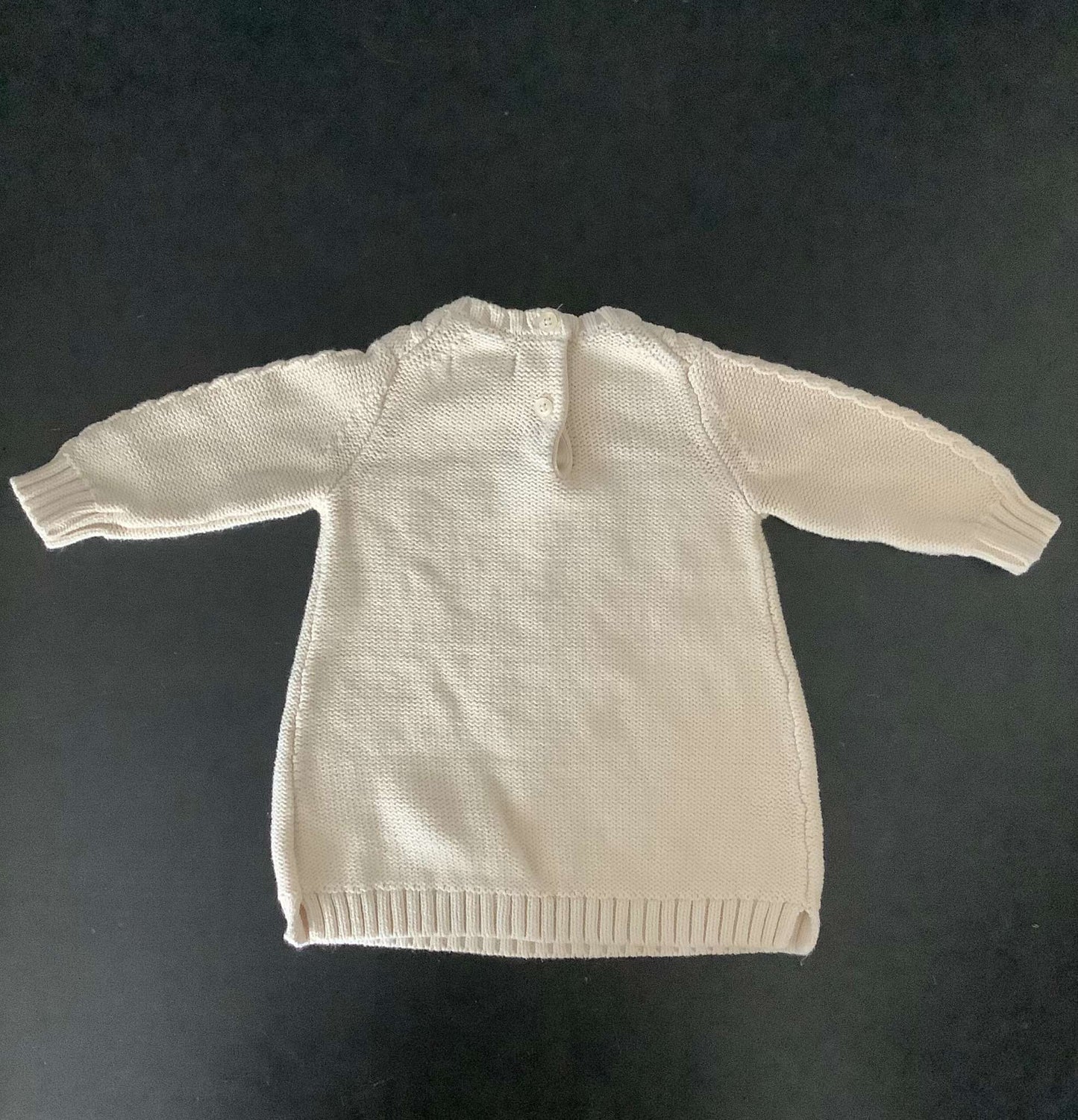 Girls Long Sweater Tops (Bundle of 2) 3-6 months , Kids 6 Month (3-6M)