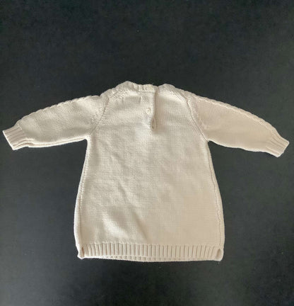 Girls Long Sweater Tops (Bundle of 2) 3-6 months , Kids 6 Month (3-6M)