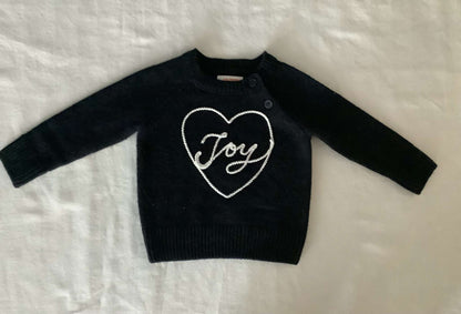 Girls Sweater Top & Sweater Dress (Bundle of 2 items)  6-12 months, Kids 12 Month (9-12M)