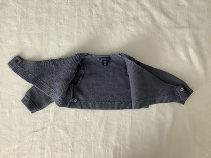 Baby Gap Navy Blue Ballerina Wrap Sweater , Kids 6 Month (3-6M)