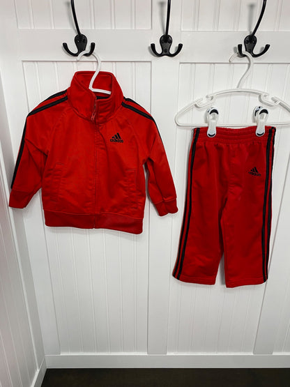 Toddler Adidas Track Suit & Nike Zip-Up Sweater VGUC, Kids 12 Month (9-12M)
