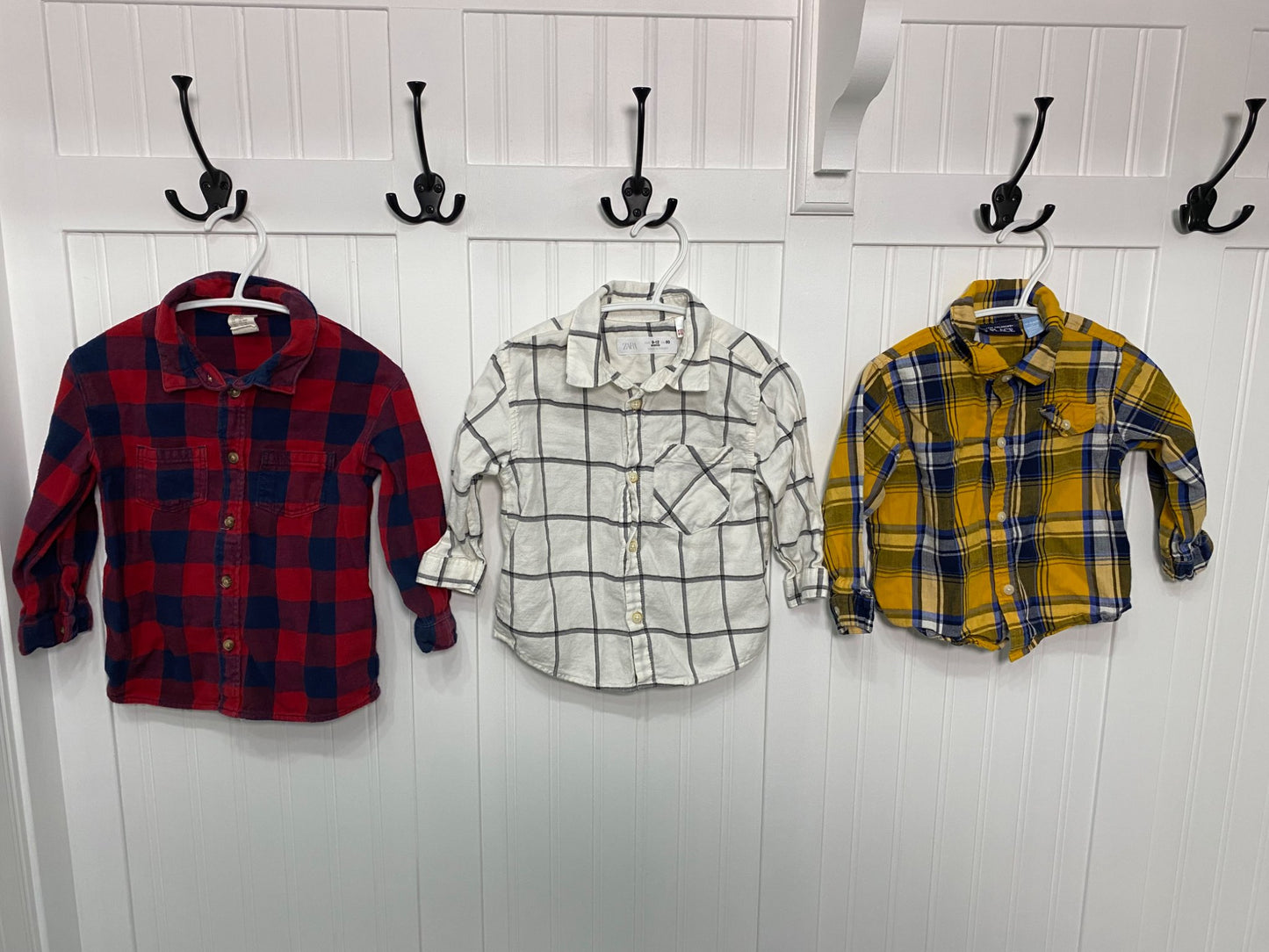 Toddle Boy Flannel/Button-Up Bundle 12-18M, Kids 18 Month (12-18M)
