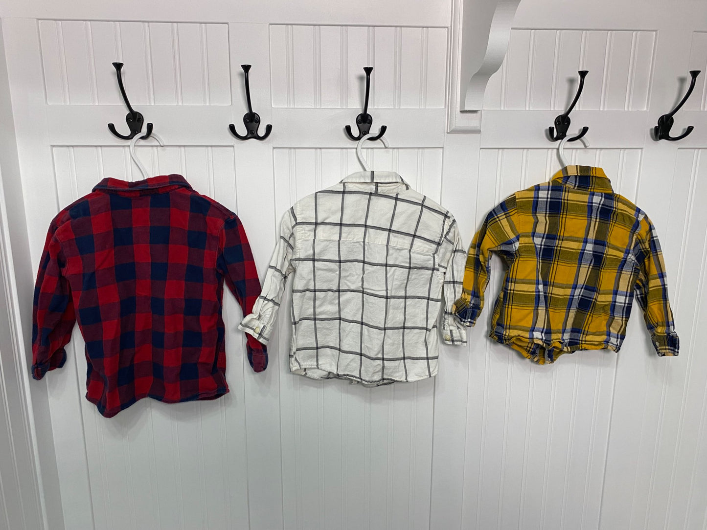 Toddle Boy Flannel/Button-Up Bundle 12-18M, Kids 18 Month (12-18M)