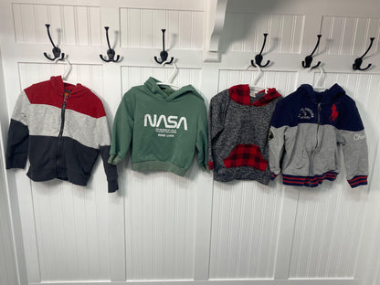 2T Boy Hoodie Bundle, Kids 2T