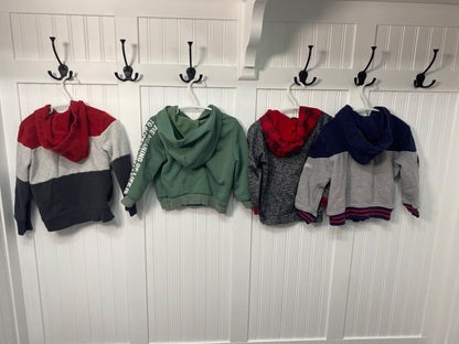 2T Boy Hoodie Bundle, Kids 2T