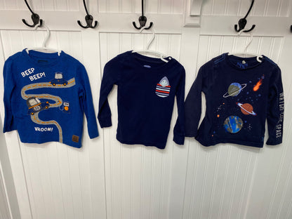 Boy 2T Long Sleeve Shirt Bundle 9 Shirts VGUC, Kids 2T
