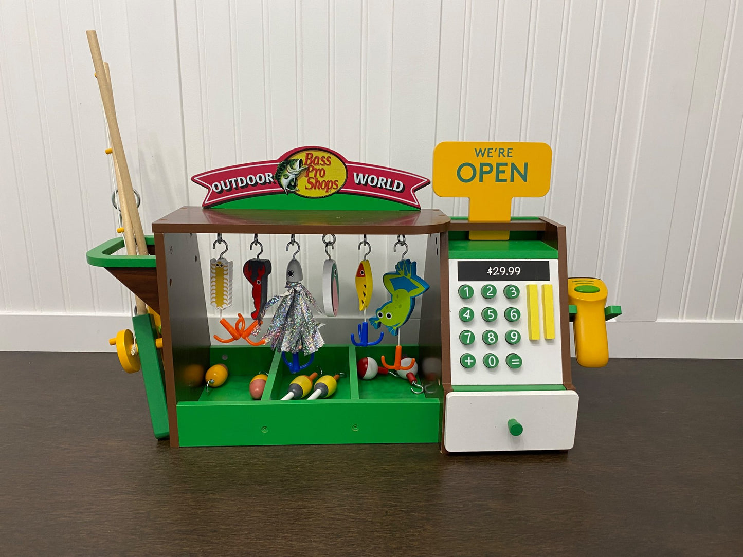 Bass Pro Shop Fishing Shop/Register Toy EUC