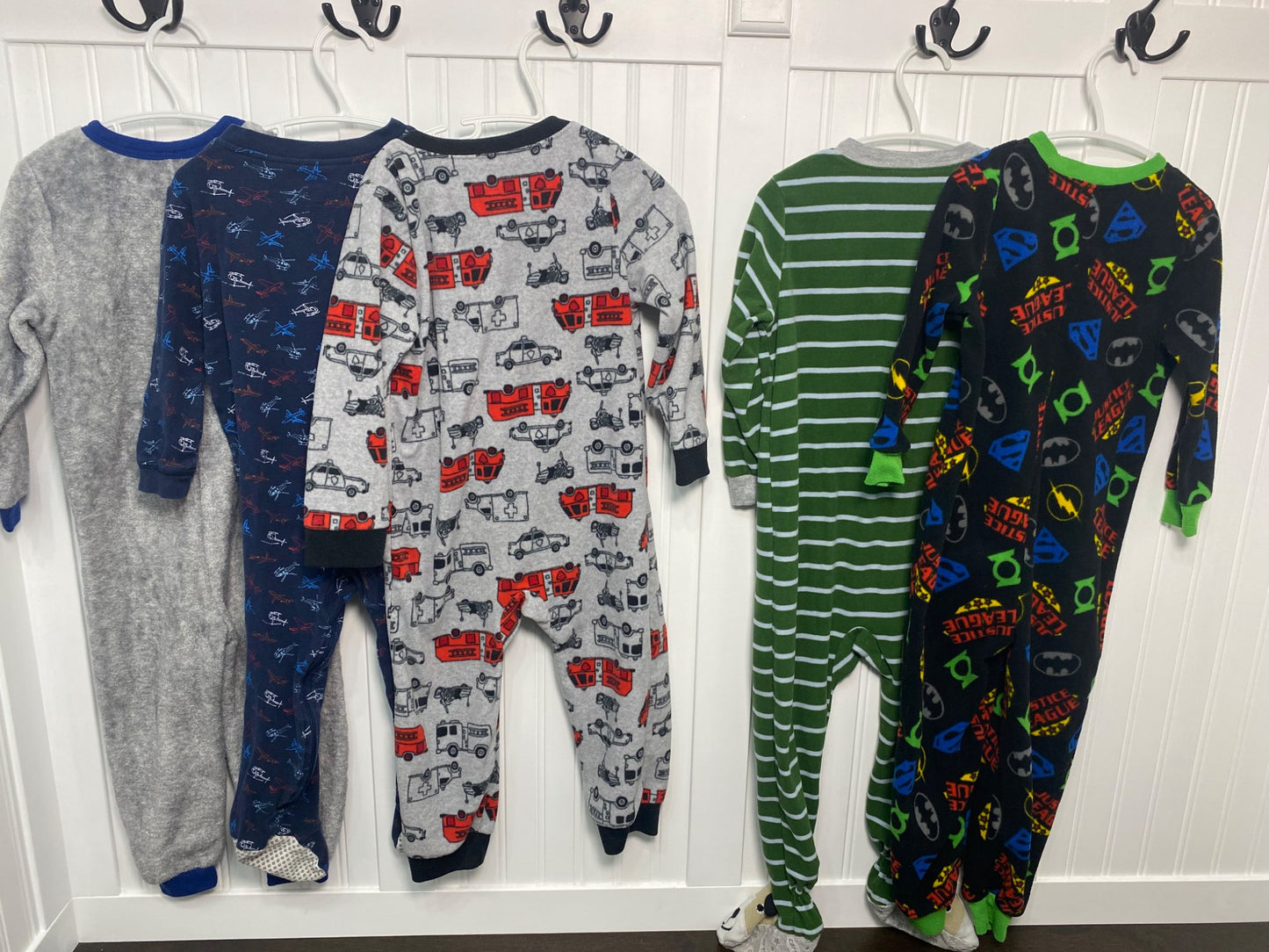 3T Zipper PJ Bundle VGUC to EUC 5 sets, Kids 3T